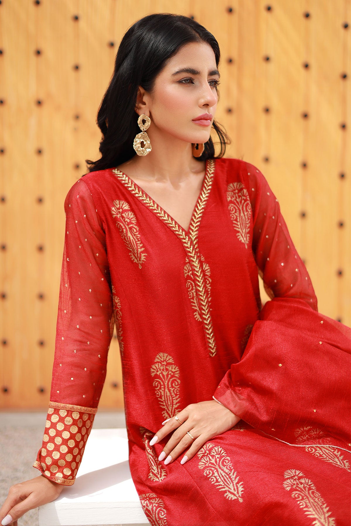 Rouge Glam Kurta